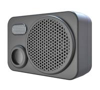 Toheitian Dispositivo de Alerta por Voz para Intersecciones Obras en Construcción, Alarma Alto Volumen 120 DB, Sensor Infrarrojo Presencia Alimentado por Energía Solar para Exteriores