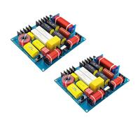 Toheitian Divisor de Frecuencia para Altavoces 3 Vías 350W Divisor de Frecuencia para Altavoces de Alta Potencia Filtros de Cruce de Audio A