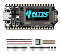 Toheitian Heltec WiFi Lora 32 V4-R8 Placa de Desarrollo -S3R8 SX1262 Nodo Lora WiFi BLE con Módulo GPS Compatible con Meshtastic para LoRaWAN