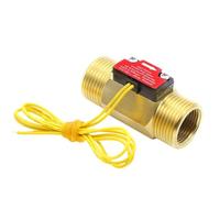 Toheitian Interruptor de Latón de 3/4" DN20 con Sensor de Agua y Filtrante para Medios Líquidos 0-220V B