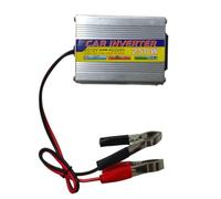 Toheitian Inversor de 12V DC a 220V AC para Batería | Convierte 12V DC de vehículos o baterías en 220V AC, suficiente para cargadores y pequeños electrodomésticos.