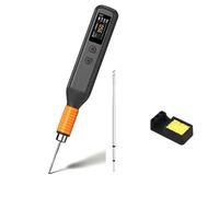 Toheitian Kit de Soldador Inalámbrico con Batería de 850mah, Recargable por Tipo-C, Herramienta de Reparación de Soldadura Portátil