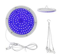 Toheitian Lámpara de Resina Ultravioleta UV Alimentada por USB, Utilizada para Hacer Joyas, Pendientes, Llaveros, Lámpara de Curado DIY, 8W, 120 Perlas LED Blancas