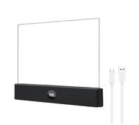 Toheitian Luz de Libro Recargable de 2 Piezas, Luz de Lectura LED Clara y Inteligente con Temporizador, Regulable y Protección Ocular para Mesita de Noche, Viaje y Estudio.