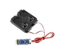 Toheitian Módulo de Códec Estéreo de la Placa de Audio WM8960 con Interfaz I2S/ y Soporte para Altavoz. Admite Grabación y Reproducción de Audio.
