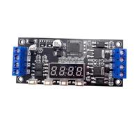 Toheitian Módulo de Tiempo de Retardo Mos Tube Módulo de Tiempo de Retardo DC 12V-24V Módulo de Tiempo de Retardo Bucle de Temporización Control de Interruptor de 2 Vías Módulo de Control de Dos Vías