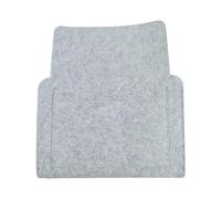 Toheitian Organizador de Almacenamiento Junto una la Cama de Fieltro, Bolsa Antideslizante para Mesita Noche, Bolsa Lateral para Sofá Cama, Almacenamiento para Sofá Colgante, Gris