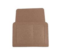 Toheitian Organizador de Almacenamiento Junto una la Cama de Fieltro, Bolsa Antideslizante para Mesita Noche, Bolsa Lateral para Sofá Cama, Almacenamiento para Sofá Colgante, Color Marrón
