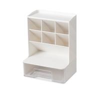 Toheitian Organizador de Maquillaje para el Cuidado de la Piel, Gran Capacidad con Cajones para Tocador, Brochas de Maquillaje, Esmalte de Uñas y Soporte para Artículos de Belleza