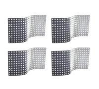 Toheitian Panel LED Flexible A64Z DC24V 242LED 28W para Publicidad de Luz de Fondo en Encimeras de Mármol de Cocina 4 Piezas