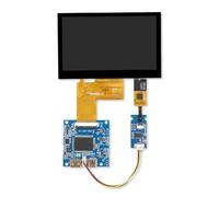 Toheitian Pantalla de Visualización Compatible con, Módulo IPS de 4.3 Pulgadas, Interfaz RGB Universal de 40 Pines para Proyectos de Bricolaje y Embebidos.