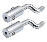 Toheitian Paquete de 2 Piezas de Extremo de Cable Bowden en Forma de Z, Tornillos de Cable del Acelerador, Kit de Reparación Universal Z.