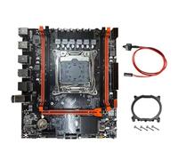 Toheitian Placa Base de Escritorio X99 D4 + Cable de Conmutación B85 LGA2011-3 4X Ranuras de RAM DDR4 REG ECC M.2 PCIE SATA3.0 Placa Base de Juegos X99