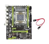 Toheitian Placa Base X79 Pro DDR3 + Cable SATA Tarjeta de Red Gigabit LGA 2011 Soporte E5 V1 V2 E5-2650 V2 2680 2640 2670 CPU