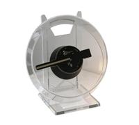 Toheitian Proyector Holográfico 3D para Escritorio y Hogar | Ideal para escritorio, restaurantes y hogar; viene con soporte protector de acrílico y cable de datos para montaje .