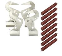 Toheitian Puente de Soporte Manual, Soporte Metálico Ajustable para Trabajo Detallado, Barra de Caballete de Lienzo para Pintura y Dibujo