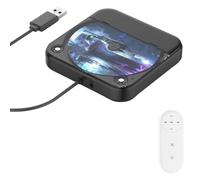 Toheitian Reproductor de CD Externo para Coche, Reproductores de CD Portátiles con Cable AUX y Control Remoto para Vehículo, Portátil, TV, Computadora A
