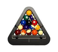 Toheitian Soporte para Bolas de Billar, Rack de Billar, Accesorios de Entrenamiento para el Hogar, Oficina, Sala de Juegos, Clubes, 8 Bolas.