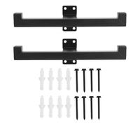 Toheitian Soporte para Soplador de Hojas de Mochila, Organizador de Almacenamiento para Soplador de Mochila, Paquete de 2, Soporte de Pared de Alta Resistencia para Motosierra, Herramientas de Jardín.