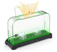 Toheitian Soporte Ventilado para Consolas con Luz de Color y Protector de Polvo Transparente para Switch2/Juego Set de Cubierta Protectora el Polvo