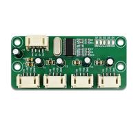 Toheitian USB2.0 HUB PH2.0 Versión de Interfaz 1 A 4 Puertos USB HUB Módulo Divisor USB Sin Controlador 1 A 4 USB2.0 HUB