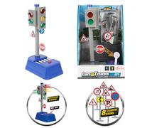 Toi-Toys - CARS&TRUCKS - Semáforo Con 8 Señales De Tráfico (Luz Y Sonido) Calle
