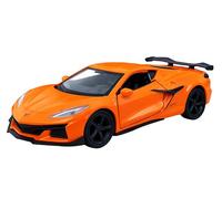 Toi-Toys Chevrolet Corvette Z06 2023 - Modelo de coche de metal con retirada, 4 colores, 12 (naranja)