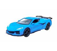 Toi-Toys Chevrolet Corvette Z06 2023 - Modelo de coche de metal con retracción, 4 colores, 12 (azul)