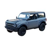 Toi-Toys Ford Bronco 2023 Black Diamond - Modelo de coche de metal con retirada, 4 variantes 43 (gris metalizado)