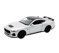 Toi-Toys Ford Mustang GT 2024 12 cm modelo de coche de metal coche de juguete 87 (plateado metalizado)