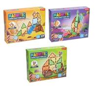 Toi-Toys Juego de construcción magnético de animales de granja, 19 piezas
