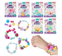 Toi-Toys Juego de cuentas suaves para hacer pulseras - Juguete creativo de cuentas