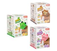 Toi-Toys Máquina de pegatinas de animales con cuaderno de pegatinas y 50 pegatinas