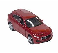 Toi-Toys Maserati Levante - Modelo de coche de metal con retirada, modelo de coche de juguete, 4 variantes 67 (rojo)