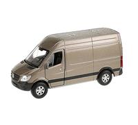 Toi-Toys Mercedes Benz Sprinter Panel Van Modelo de Coche de Metal Modelo Coche de Juguete Regalo 4 Colores 88 (Champagne Metálico)