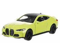 Toi-Toys Modelo de coche BMW M4 de 11,7 cm de metal con retirada, modelo de coche, regalo, 4 variantes 20 (verde)