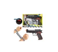 Toi Toys POLICE Policía Pistola Con Esposas Juego De Rol Set Juguete