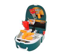 TOI-Toys Power Tools Werkzeug Rucksack für Kinder - mit 21 Teilen - Rollenspiel