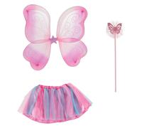 Toi-Toys Princess Friends Fancy Dress Set - Fairy Wings + Tutu