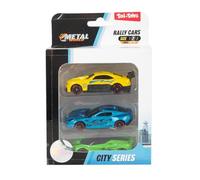 Toi Toys Rally coche de carreras Classic set a 3