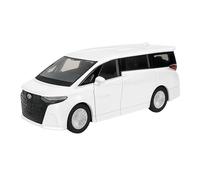 Toi-Toys Toyota Alphard 2024 - Modelo de coche de metal con retirada, 4 colores, 29 (blanco metalizado)