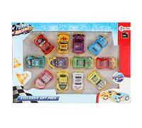 Toi-Toys Turbo Racers Pullback - Juego de Coches de Carreras (12 Piezas)