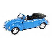 Toi-Toys Volkswagen Beetle Beetle Beetle VW modelo de coche 4 variantes modelo coche de juguete 137 (abrio azul)