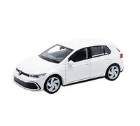 Toi-Toys Volkswagen Golf 8 GTI - Modelo de coche de metal para Volkswagen Golf 8 GTI, 4 modelos 49 (blanco metalizado)