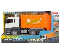 Toi-Toys Vuilniswagen 21 cm. Frictie 23376A.