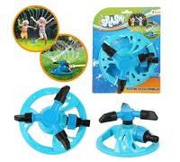 TOI-Toys Water Sprinkler for Children - Water Toy 23 cm - Blue - Rotating Garden