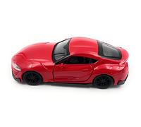 Toi-Toys Welly - Coche deportivo Toyota Supra (miniatura, escala 1:39, 12 cm, color aleatorio)