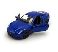 Toi-Toys Welly Maqueta de Coche Maserati Gran Turismo Folgoro, Coche en Miniatura, Escala 1:39 / Longitud 12cm, Azul