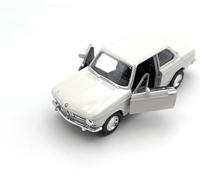 Toi-Toys Welly Model Car BMW 2002 TI Classic Car Miniatura Escala 1:39 / L 12cm Blanco