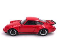 Toi-Toys Welly Model Car Porsche 911 Turbo 930 Sports Classic Miniature Scale 1:39 / L 12cm Red